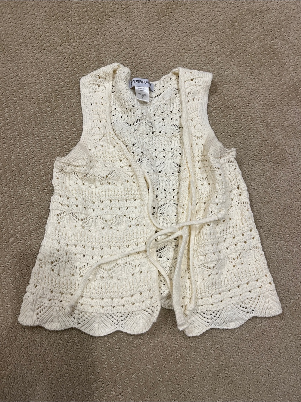 Women’s cotton vest